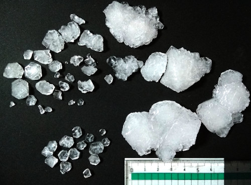 みょうばん結晶